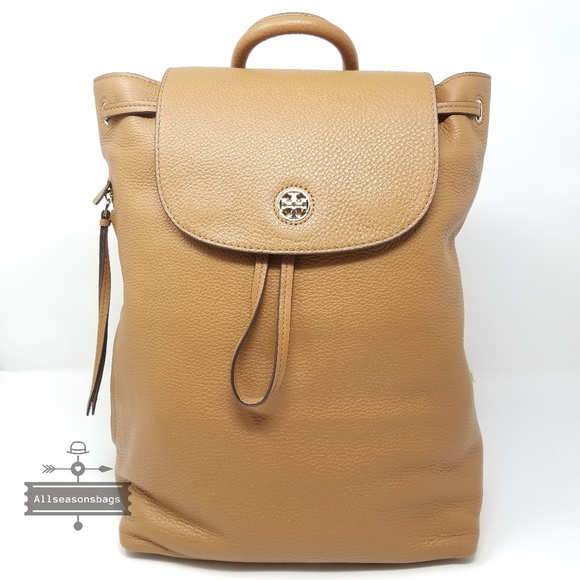 Tory burch brody backpack bark bag brown NWT - Picture 2 of 8